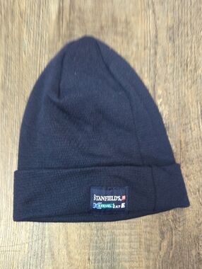 Stanfield's Navy Cuff Beanie - Men’s Knit Hat FR